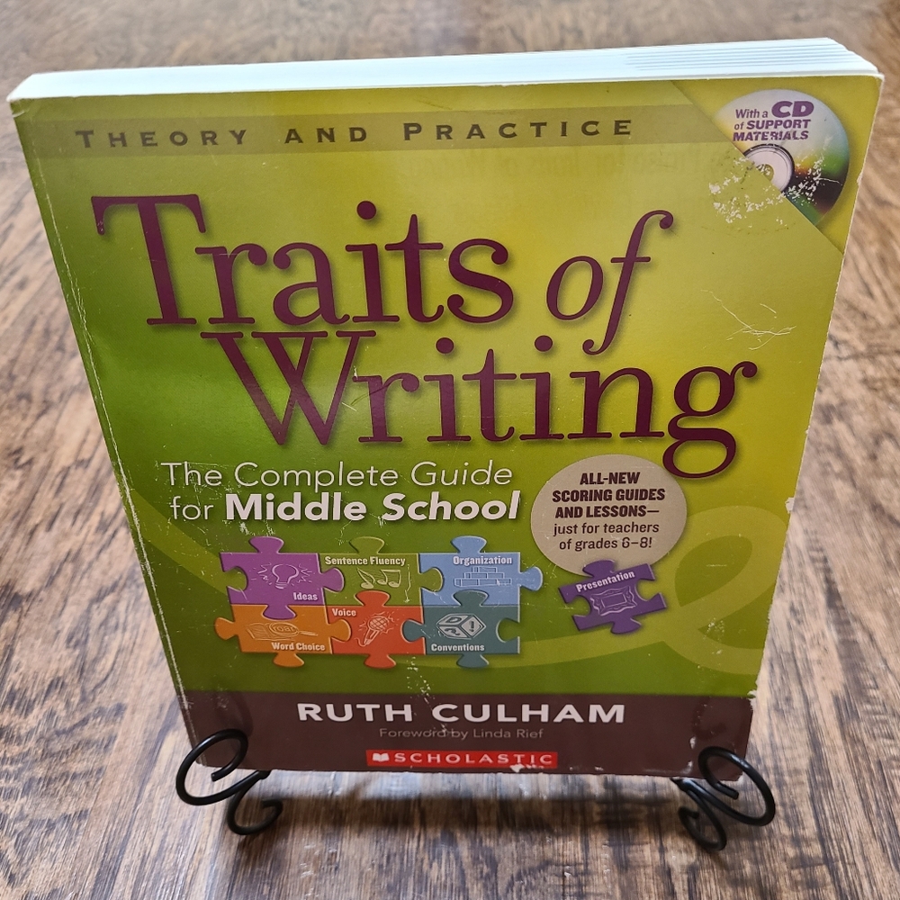Traits of Writing by Ruth Culham Complete Guide Middle School Teacher Homeschool